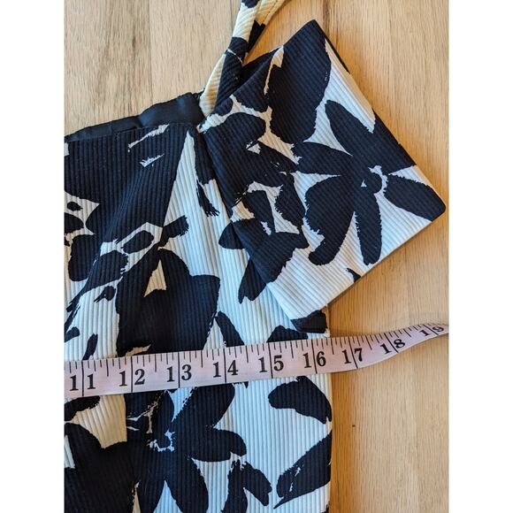 Vintage AJ Bari Dress Size 10 Black Bow Party Dress Fits Like Size 6 - Picture 5 of 7